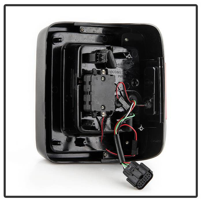Spyder Jeep 19-20 Wrangler Full LED seq tailLight black