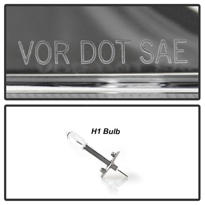 Spyder Jeep Grand Cherokee 05-2007 Projector Headlights LED Halo Chrome