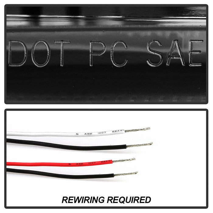 Spyder Jeep Grand Cherokee 1999-04 Projector Headlights LED Halo chrome Smoke