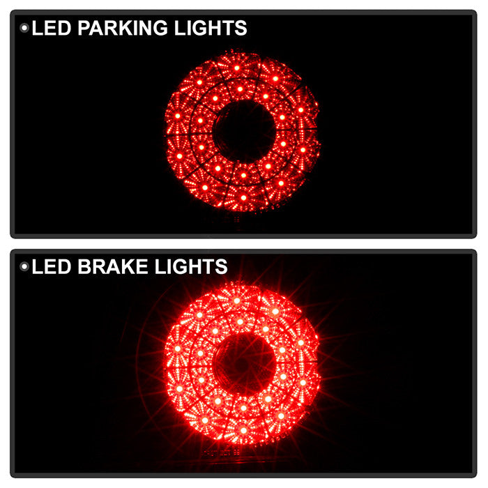 ALT-YD-LIS300-LED-BK Lexus 01-05 IS300 LED running lights brake light
