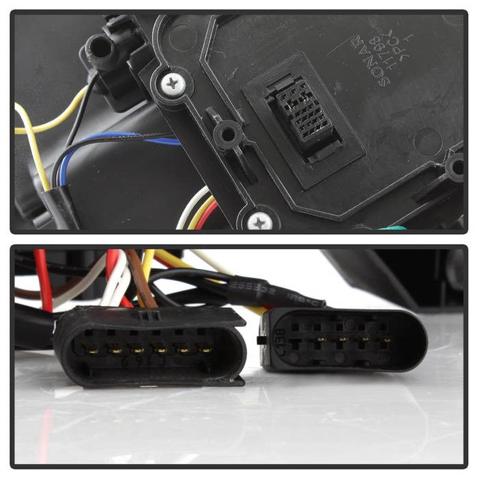 Spyder Mercedes Benz S Class 03-06 Projector Headlights Xenon HID Model Chrome