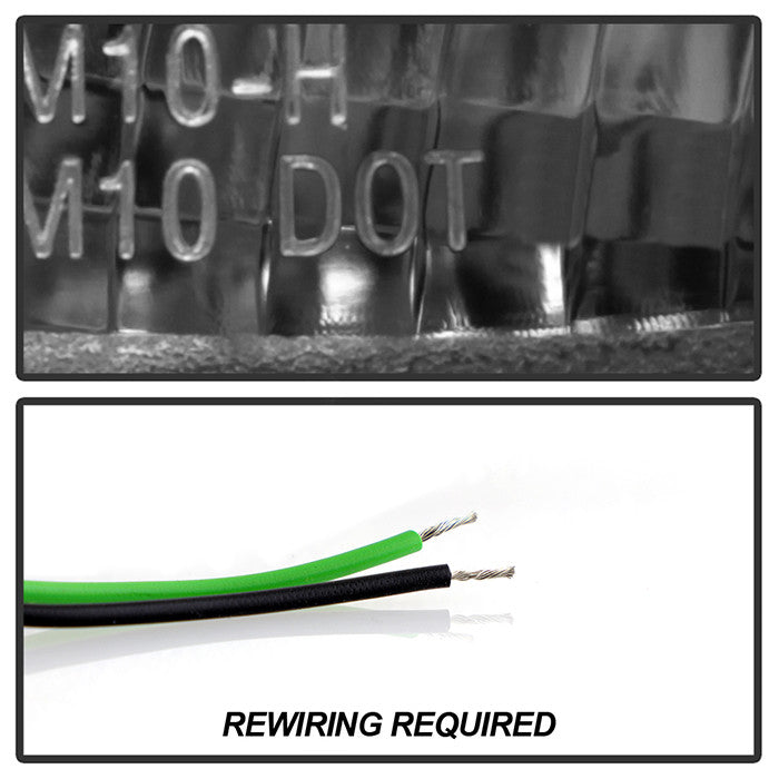 Spyder Mini Cooper Countryman 2011-2016 Projector Headlights Xenon HID Model Black dot