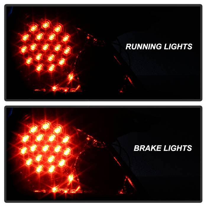 ALT-YD-N350Z02-LED-SM Nissan 03-05 350Z Running light brake lights