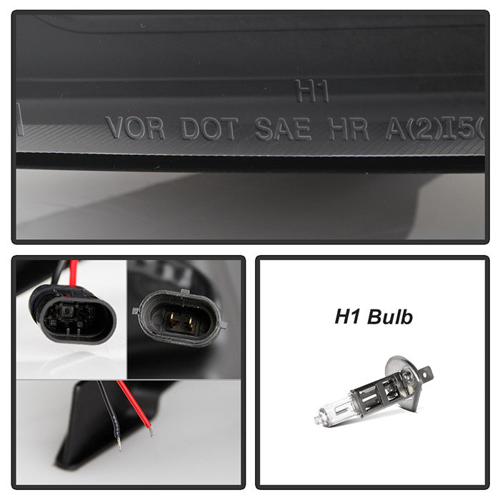 Spyder Platinum Chevy Silverado 1500 2007-13 2500HD 3500HD 07-14 Projector Headlights LED Black