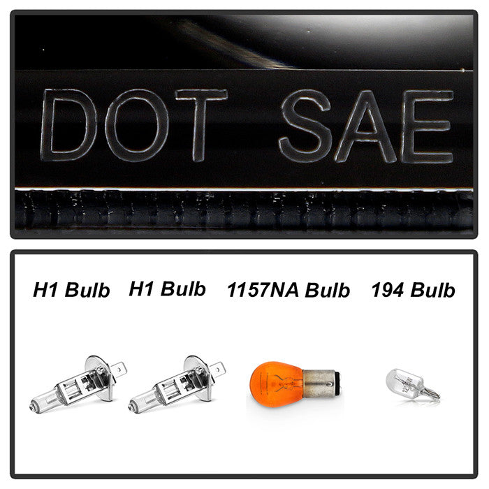 Spyder Pontiac G6 05-08 Projector Headlights LED Halo Black sedan coupe