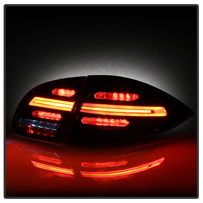 Spyder Porsche 2011-14 Cayenne 958 seq LED tail lights black