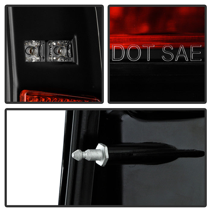 Spyder Range Rover Sport 06-2009 LED tail lights black