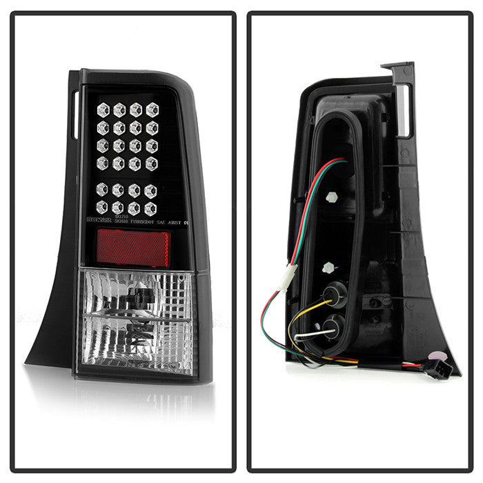 ALT-YD-TSXB03-LED-BK Scion 03-07 XB backside or back panel of light housing