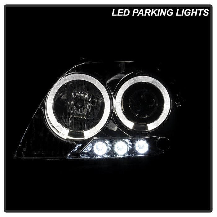 Spyder Scion TC 08-10 Projector Headlights LED Halo Smoke installed