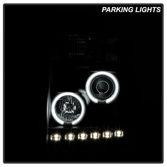 Spyder Signature 2013 Ford F-250 Super Duty Projector Headlights black