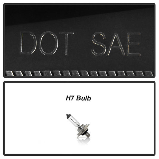 Spyder Subaru Forester 14-18 Halogen Model Headlights Sequential LED Signal Switch Back black