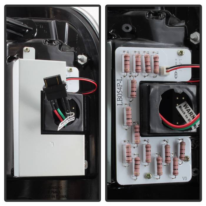 Spyder Super Duty 08-16 F250 F350 F450 V3 LED bar tail lights