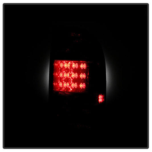 ALT-YD-TT01-LED-SM lights on the truck of a tacoma