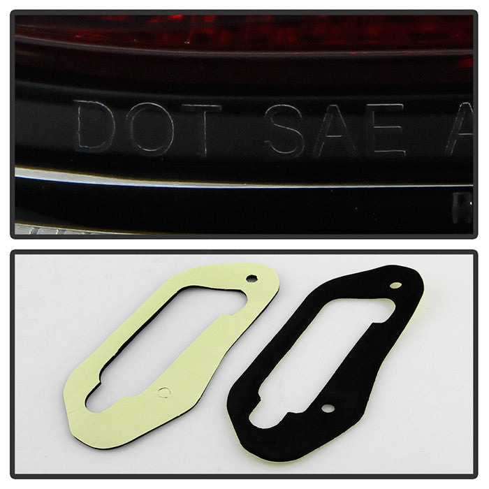 Spyder Toyota 10-14 4Runner LED sequential signal tail lights black