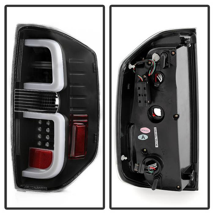 Spyder Toyota 14-19 Tundra LED bar taillights - black