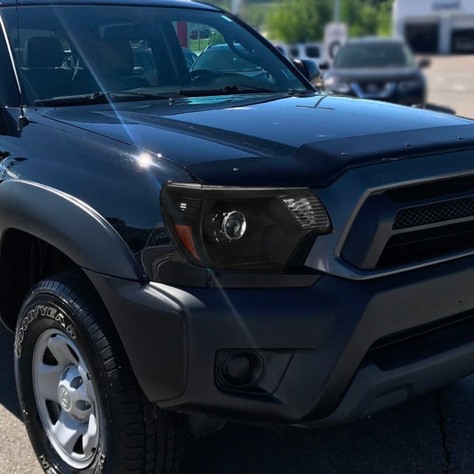 2012-2015 Tacoma retrofit Projector Spec-D Headlights Black