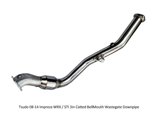 Tsudo 2014 WRX / STI 3in Catted downpipe.
