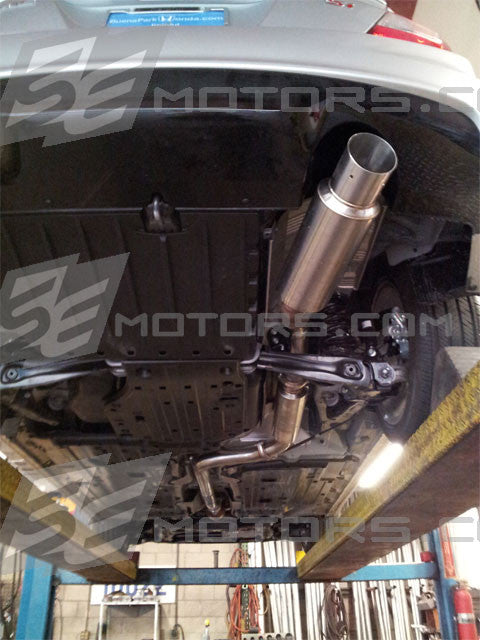 Tsudo 12 13 Honda Civic slanted catback exhaust