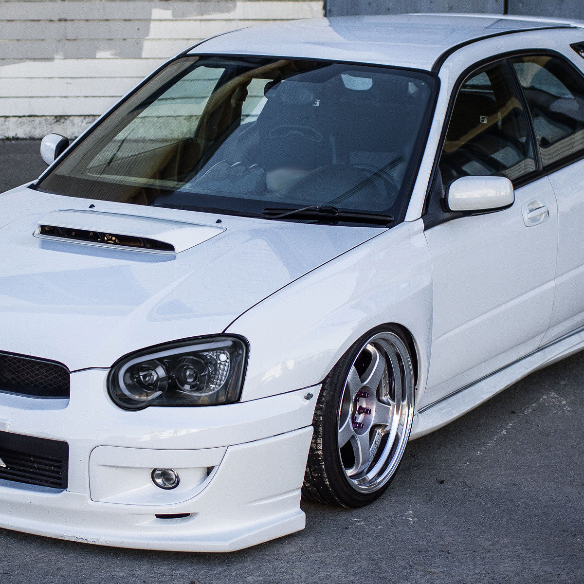 Spe-D 2004-2005 Impreza WRX STI Projector Spec-D Headlights Black Smoked