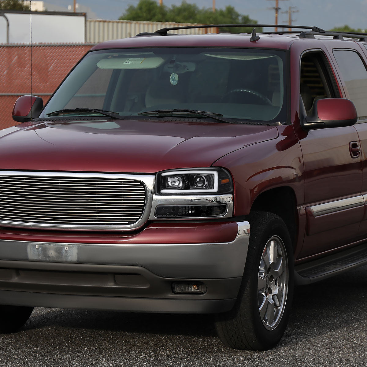 2LHP-CV96G-8-TM 1996-98 Honda Civic R8 Style Projector Headlights Smokedd