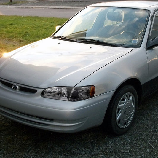 1998-2000 Toyota Corolla 1Pc Black Spec-D Headlights