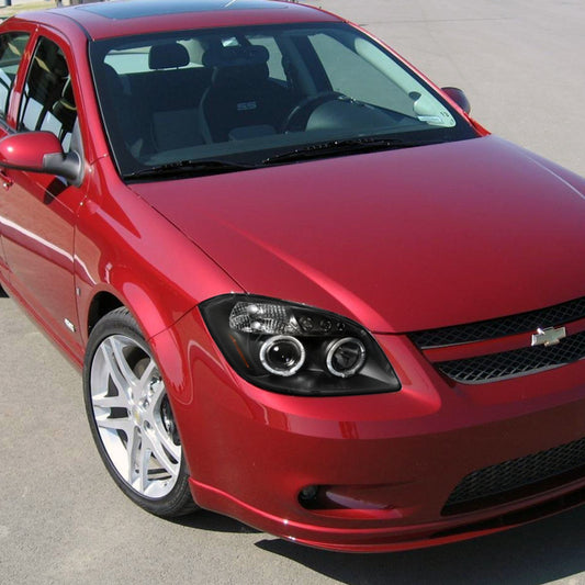 2005-2006 Pontiac Pursuit Halo Projector Spec-D Headlights Black