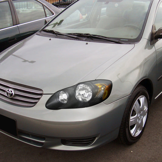 2003-2008 Toyota Corolla Black Spec-D Headlights
