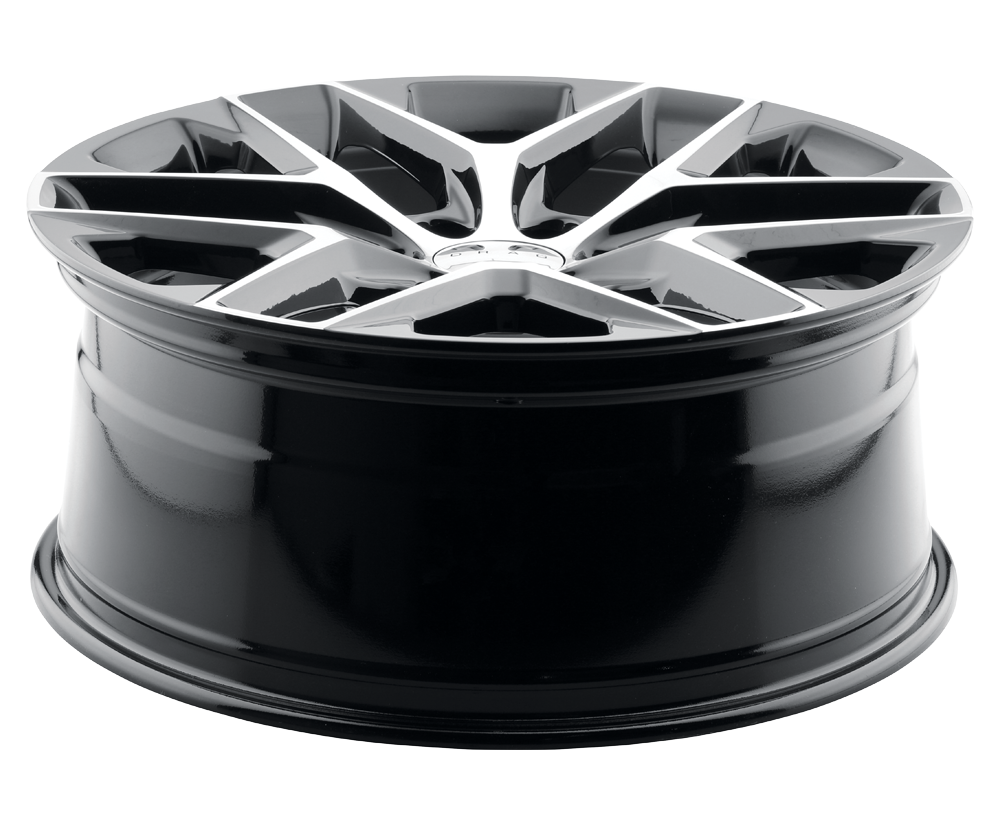 Dr 85 Gloss Black machined face bottom barrel view