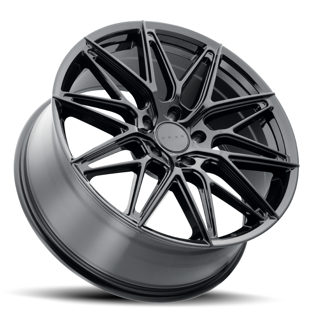 drag dr 88 wheels 20x8 5 6x120 et38 gloss black rims Side View Wheel