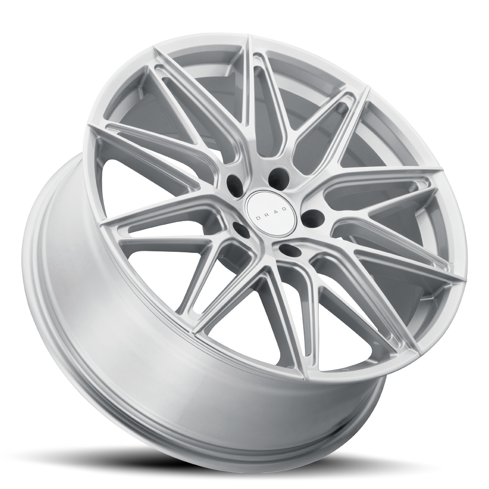 drag dr 88 wheels 19x8 5 5x114 3 et40 silver rims Side View Wheel