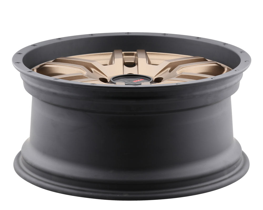 DX4 Dyno 20X9 wheels GMC Sierra 1500 Frozen Bronze Blk Lip rim