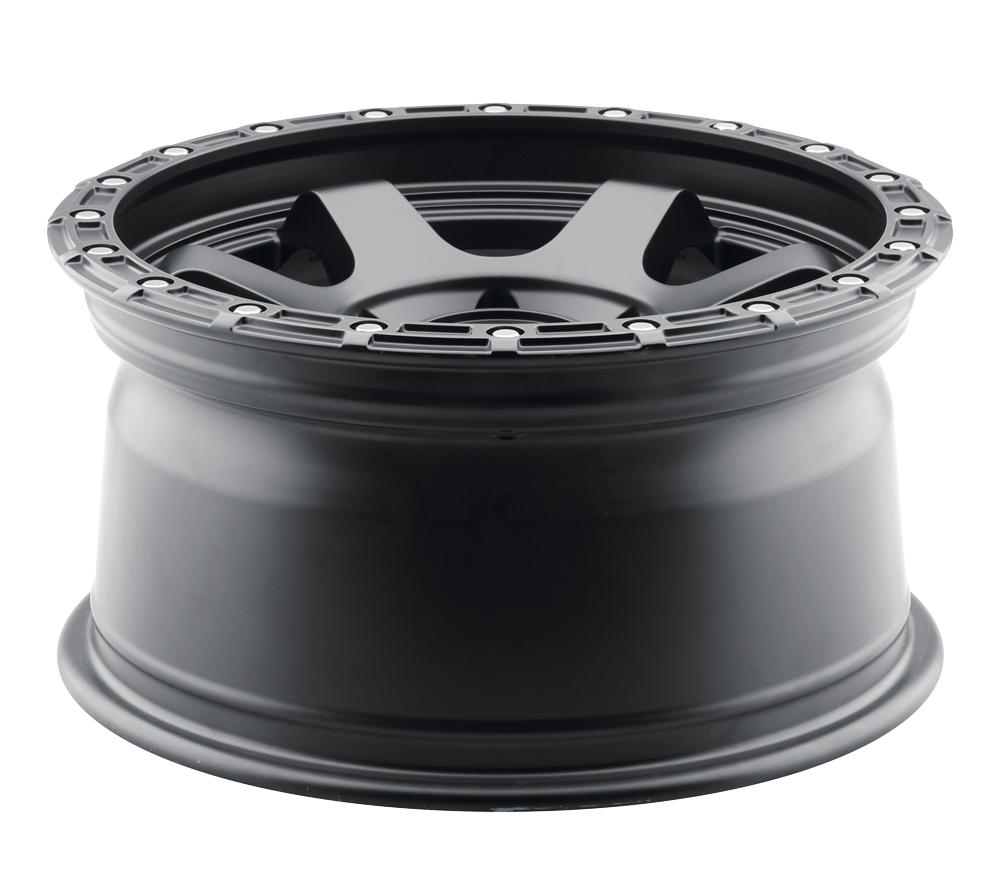 DX4 Nitro 16X8 wheels Ram Dokota Durango Flat Black offroad rims