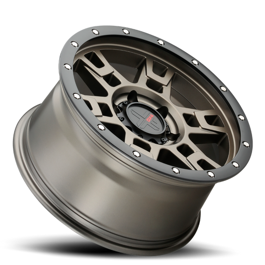 DX4 Terrain 20X9 wheels Frontier Matte Bronze/ Blk Ring 4x4 rims