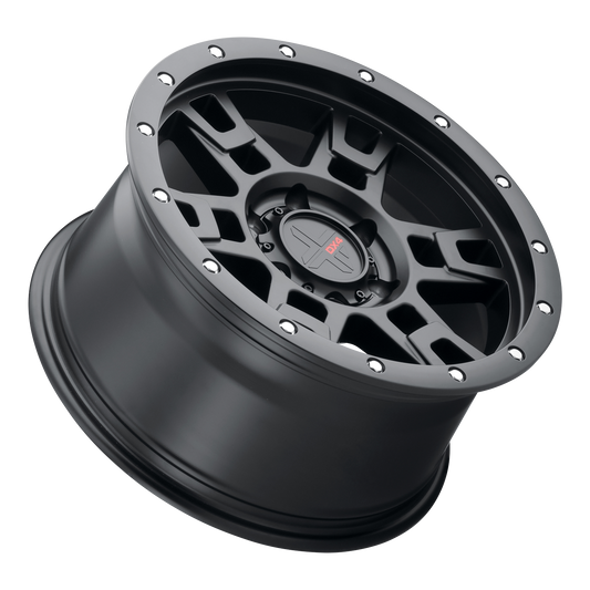 DX4 Terrain 20X9 wheels Frontier Flat Black 4x4 rims