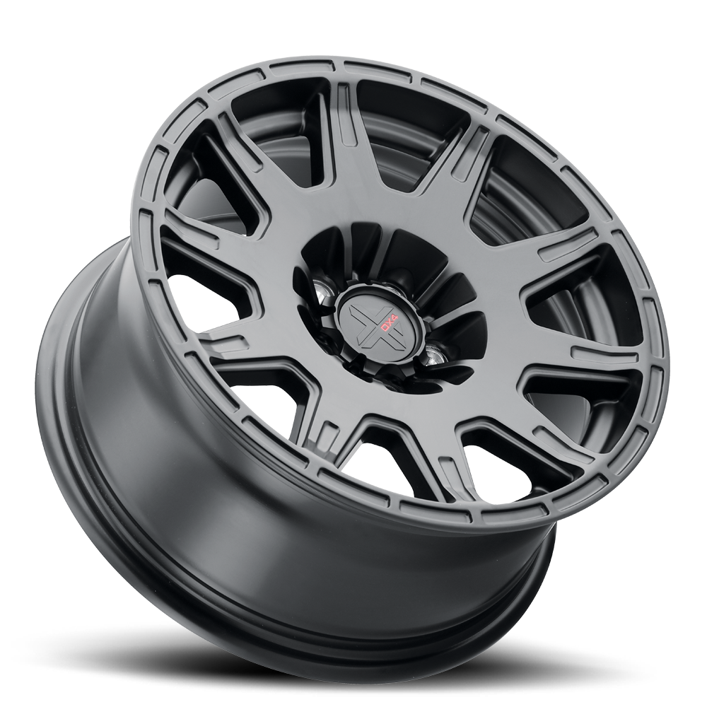 DX4 X-Trail 16X7 wheels 5x114.3 Flat Black offroad 4x4 rim