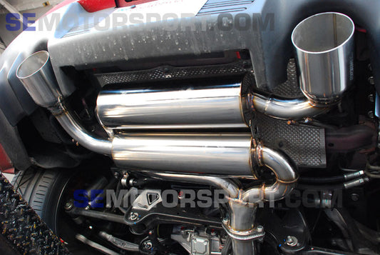 Tsudo 08-16 Lancer Evo X 3in Test Pipe + SE JDM Catback Exhaust v2