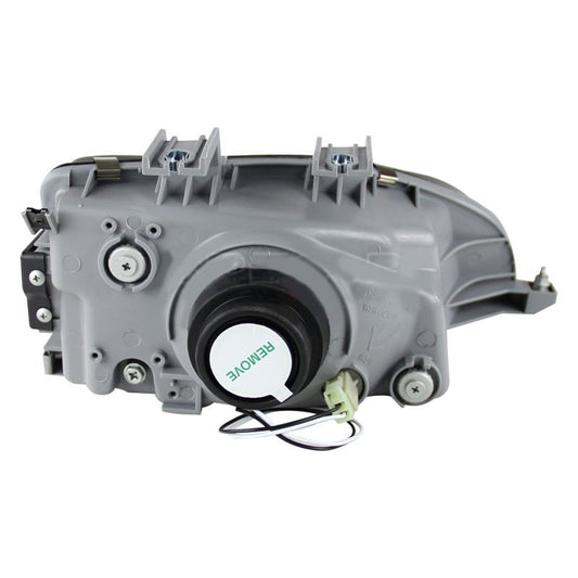 1992-1995 Honda Civic Black T10 194 Bulb Spec-D Headlights