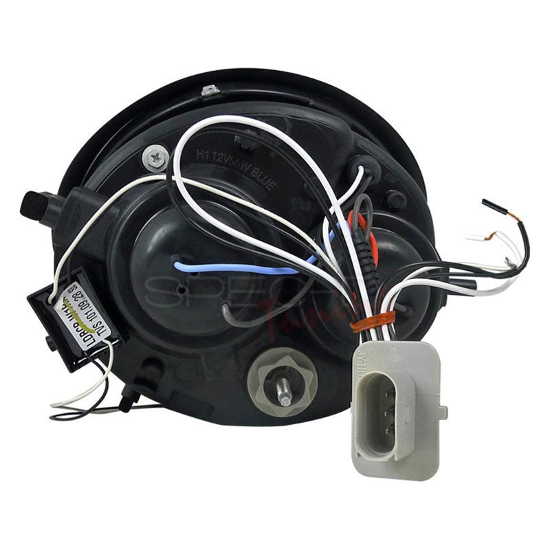 1998-2005 VW Beetle Halo Projector Spec-D Headlights Black