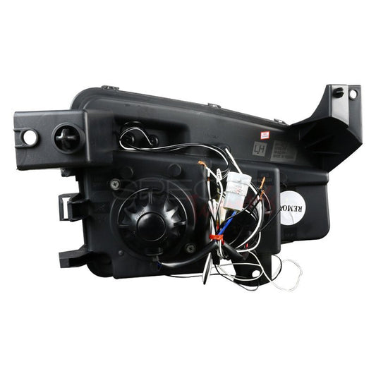 2006-2010 Dodge Charger Halo Projector Spec-D Headlights Black