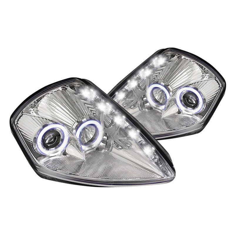 Spec-D 00-05 Mitsubishi Eclipse LED Projector Chrome Headlights