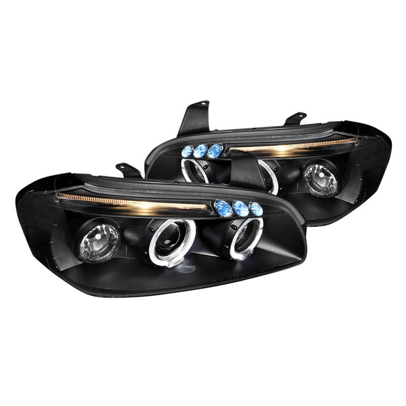 Spec-D 00-01 Nissan Maxima Projector Black Headlights