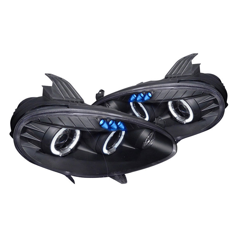 Spec-D 01-05 Mazda Mx 5 Projector Black Headlights