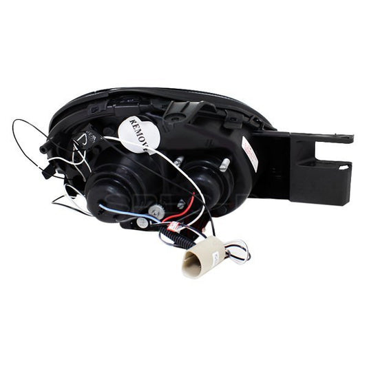 2003-2005 Dodge Neon Halo Projector Spec-D Headlights Chrome