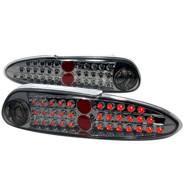 Spec-D 93-02 Chevrolet Camaro LED Tail Lights Smoked