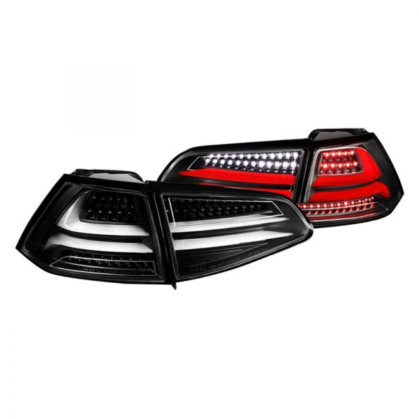 Spec-D 15-17 VW Golf Mk7 LED Tail Lights Black