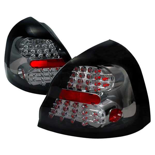 Spec-D 04-07 Pontiac Grand Prix LED Tail Lights Smoked