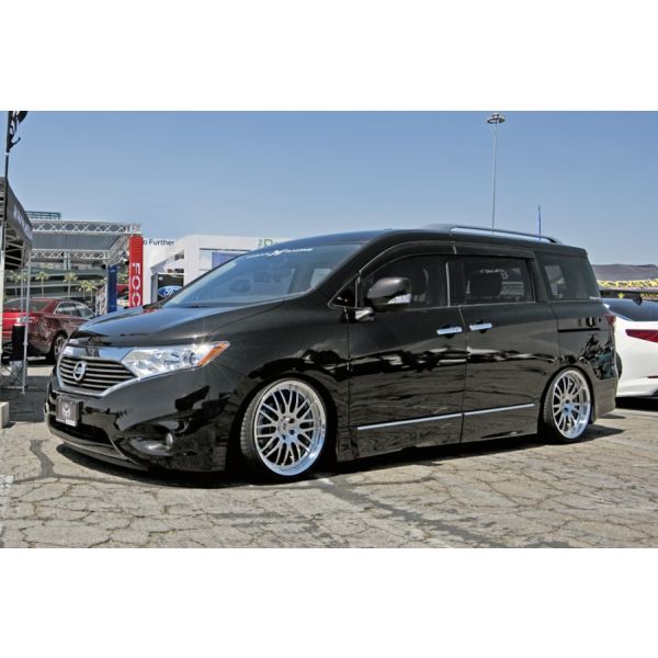 Megan racing Coilovers Installed on a Nissan Quest