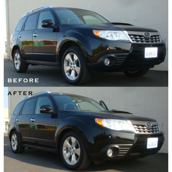 Megan racing Coilovers Installed on a Subaru Forester