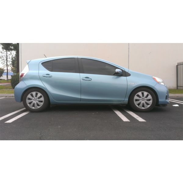 Megan racing Coilovers Installed on a Toyota Prius