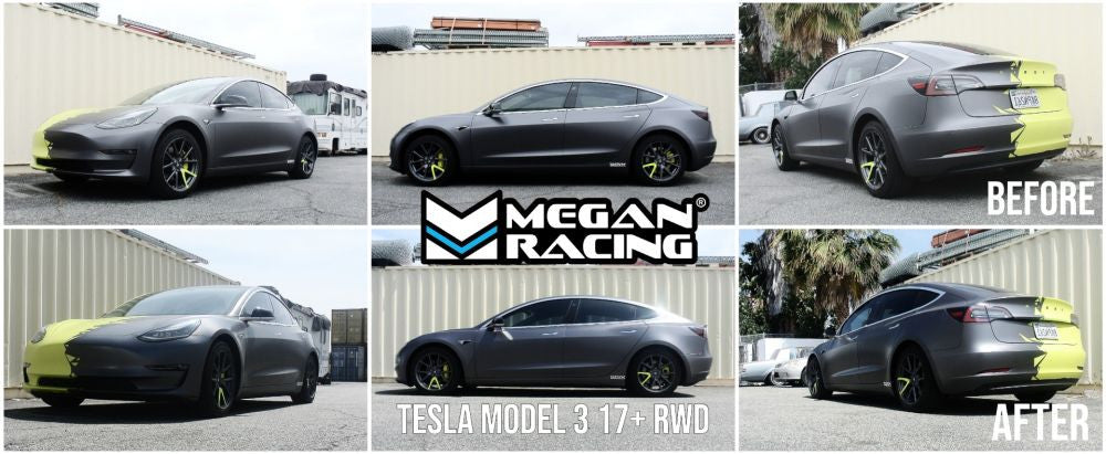 Megan Racing Tesla Model 3 RWD 17+ Lowering Springs - MR-LS-TSL317